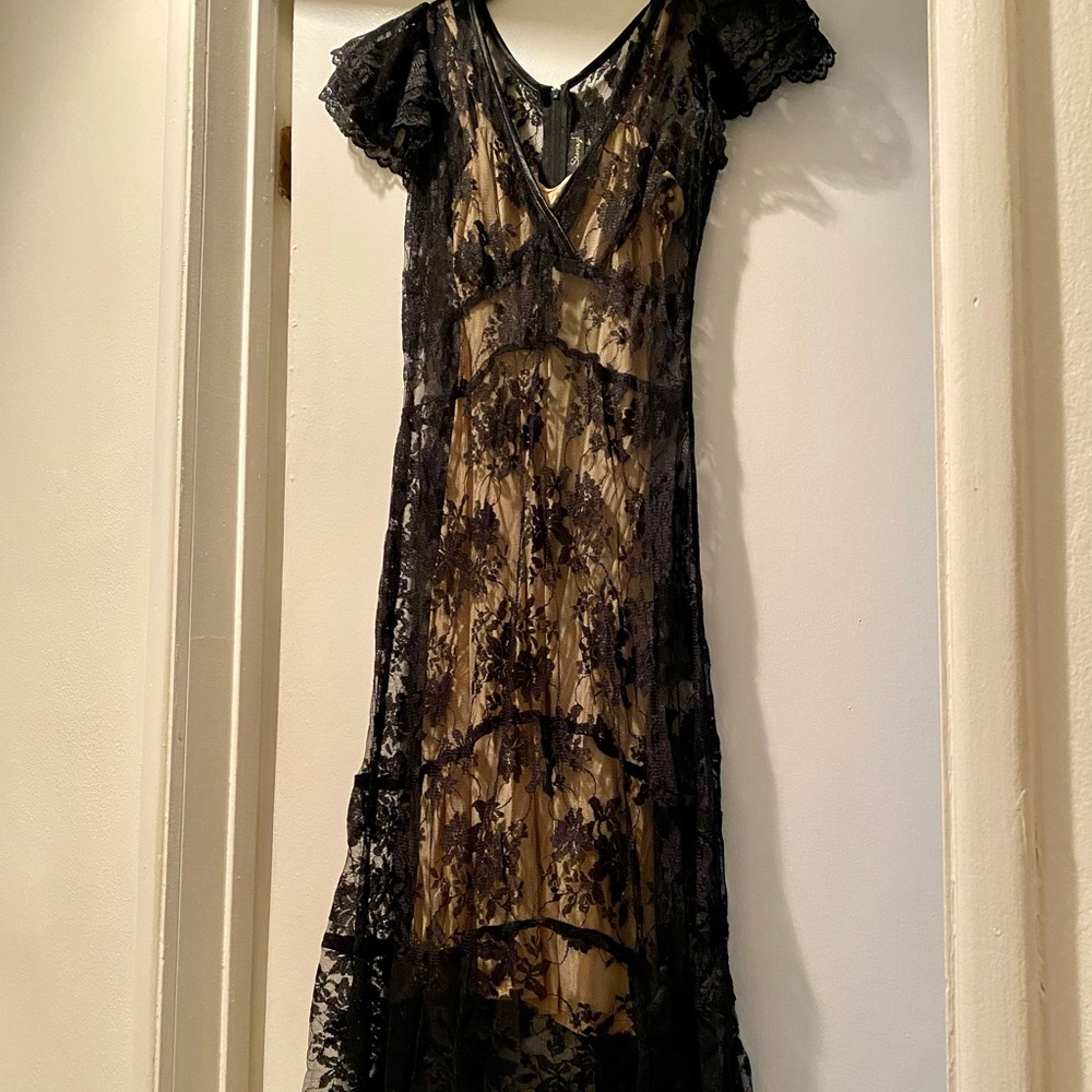 Stop Staring gorgeous, sexy black lace dress - 6